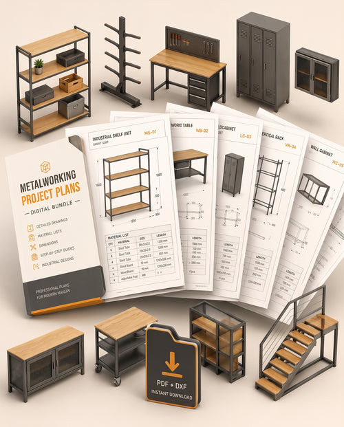The MasteryForge Metal Library — 500+ Metalworking Project Plans (2026 Edition)